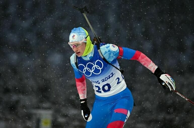 Биатлонистка Казакевич выступит в масс-старте Игр-2022 после снятия норвежки