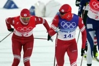 Российские лыжники завоевали бронзовые медали в командном спринте на Играх в Пекине 