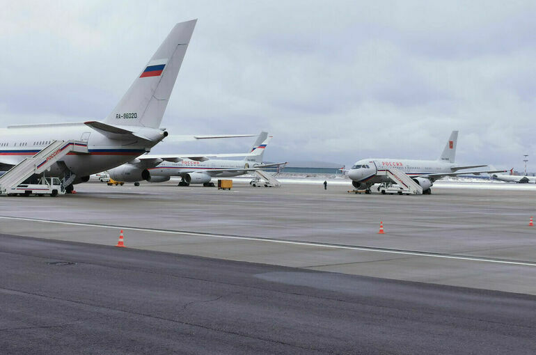 Минтранс: Российские авиакомпании летают в восемь стран