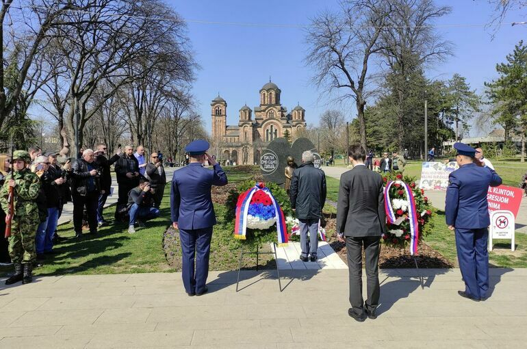 Посол РФ в Сербии почтил память погибших в ходе бомбардировок НАТО