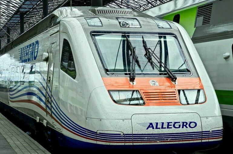 СМИ: Курсирующий между Финляндией и РФ поезд Allegro прекратит движение 28 марта