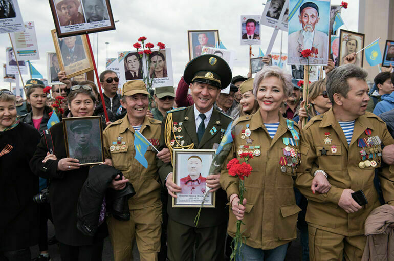 В Казахстане готовятся ко Дню Победы