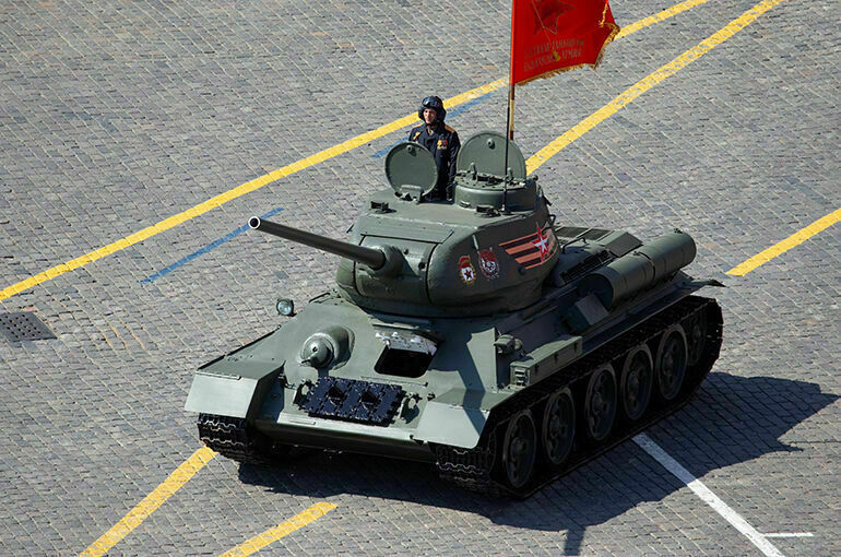 Парад Победы в Севастополе возглавит танк Т-34