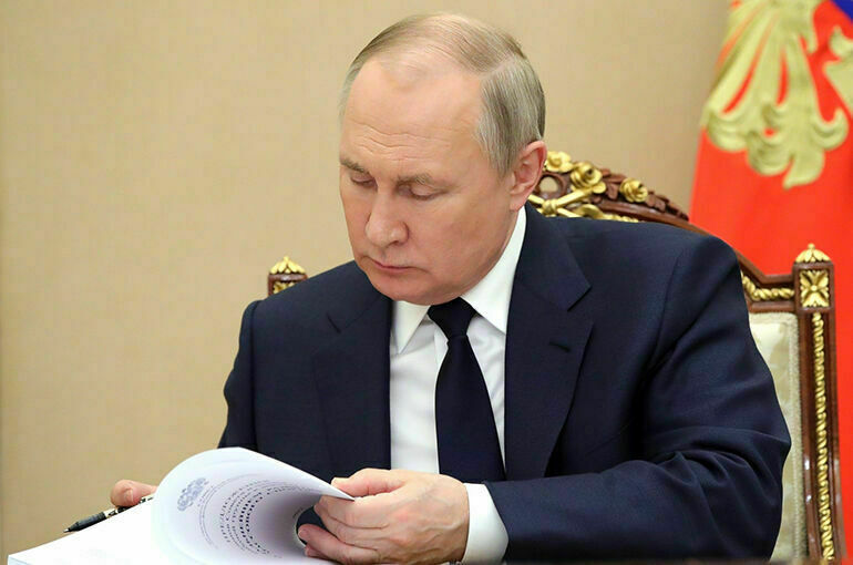 Путин подписал указ об ответных мерах на санкции