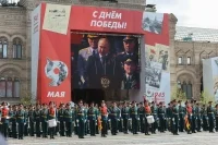 Парад, посвященный 77-й годовщине Победы в Великой Отечественной войне. Фото: пресс-служба Совета Федерации.