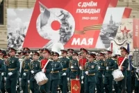 Парад, посвященный 77-й годовщине Победы в Великой Отечественной войне. Фото: Пелагия Тихонова / АГН Москва.