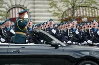 Парад, посвященный 77-й годовщине Победы в Великой Отечественной войне. Фото: Пелагия Тихонова / АГН Москва.