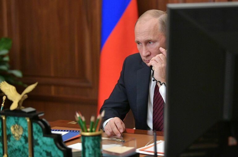 Путин и Шольц обсудили гуманитарную ситуацию на Украине