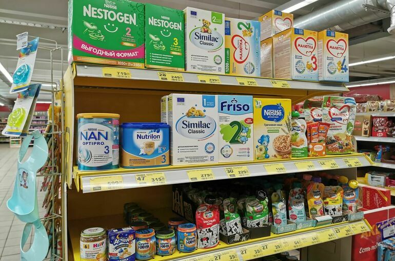 Для рекламы детских молочных смесей установят правила