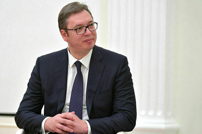 Вучич: Сербия твердо держит позиции по неприсоединению к санкциям против России
