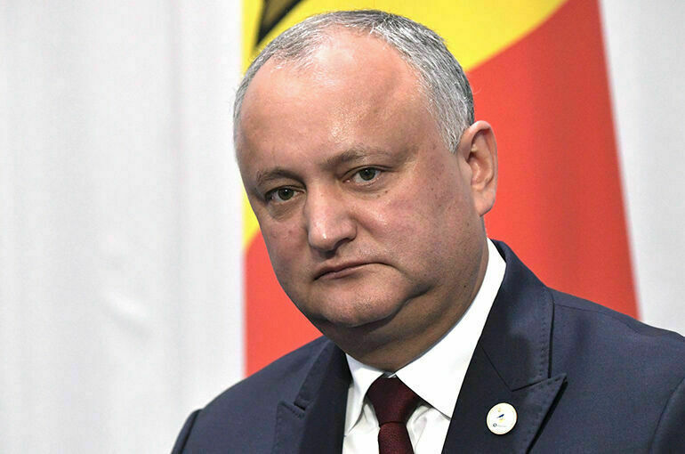 Генпрокуратура Молдавии не подтвердила задержание экс-президента Додона