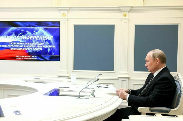 Путин поддержал решение объявить 29 мая Днем Евразийского союза