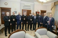 Володин встретился с Кадыровым и депутатами Госдумы от Чечни