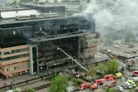 Два человека пострадали при пожаре в &laquo;Гранд Сетунь плаза&raquo;