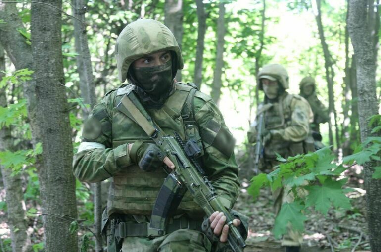 Спецназ Росгвардии уничтожил украинскую разведгруппу «Кракена» в Харьковской области