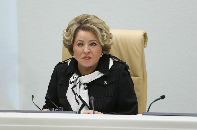 Matvienko called the model of patronage over the regions and cities of Donbass effective