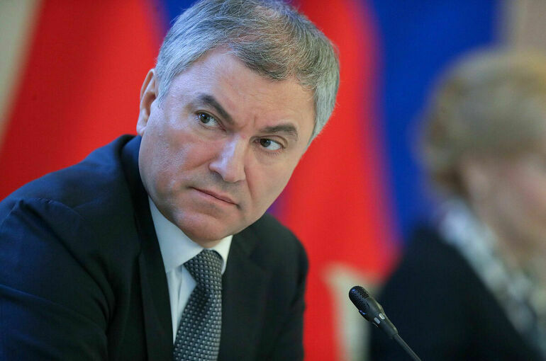 Volodin: The death penalty is a well-deserved punishment for orders to shoot at civilians