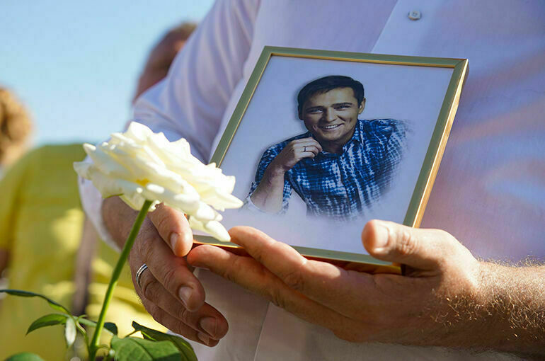 Прах Юрия Шатунова захоронен на Троекуровском кладбище