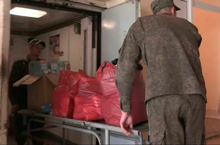 Гуманитарную помощь из Подмосковья доставили в госпиталь Донецка