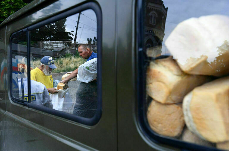 Гуманитарную помощь доставят в населенные пункты ДНР