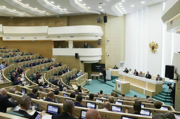 Совет Федерации начнет осеннюю сессию с прогноза социально-экономического развития РФ