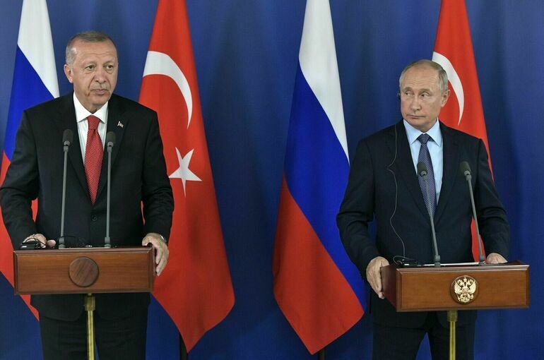 В Кремле анонсировали встречу Путина и Эрдогана