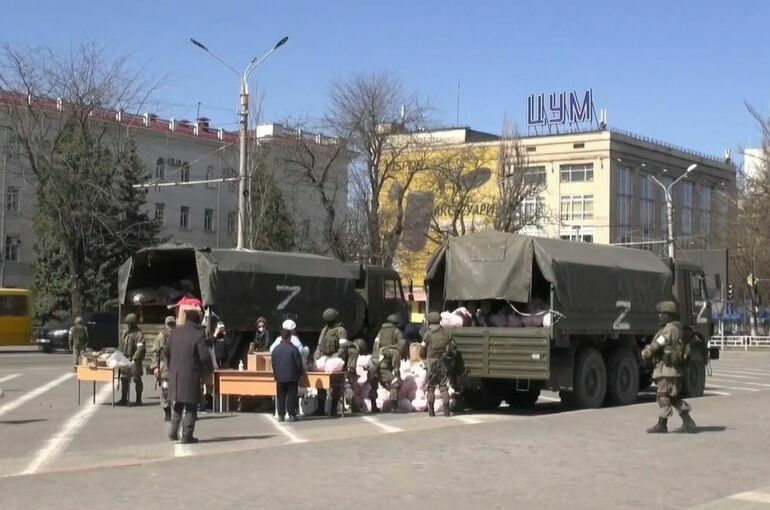 В Херсоне обнаружили точку ВСУ для обстрела гумконвоев