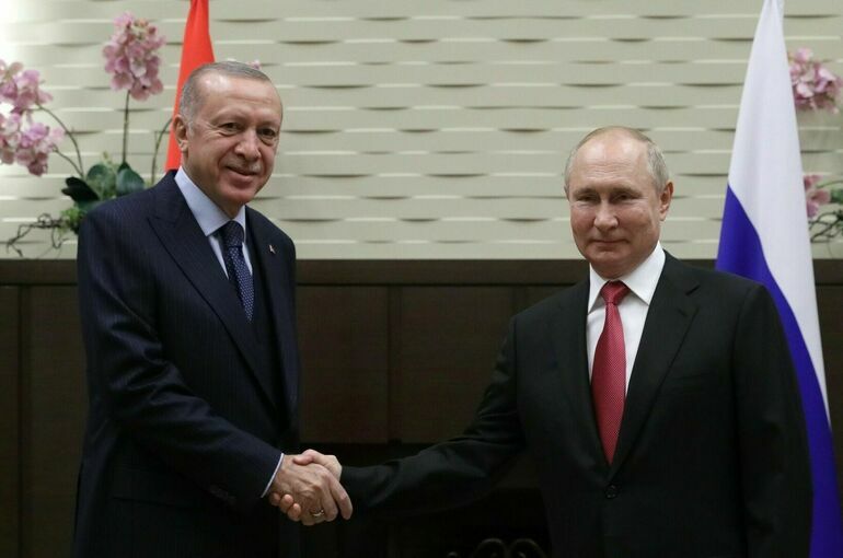 В Кремле подтвердили встречу Путина и Эрдогана в Сочи 5 августа