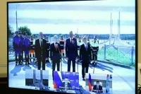 Путин отметил мужество российских строителей, помогающих восстанавливать Донбасс