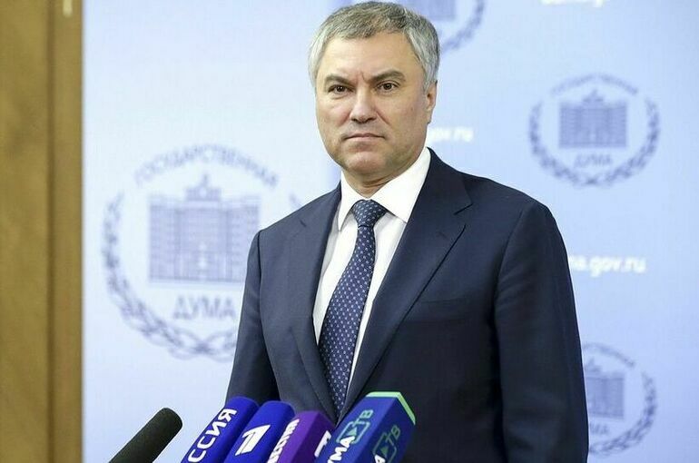 Володин: Европарламенту правильно прервать каникулы и обсудить ситуацию с Запорожской АЭС