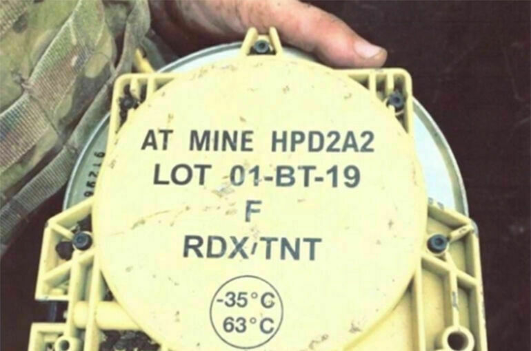 В ДНР после отхода ВСУ найдено более 50 французских противотанковых мин
