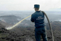 Во Владимирской области ликвидируют возгорание торфяников