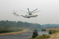 Лесные пожары в Рязанской и Нижегородской областях не угрожают жилым домам 
