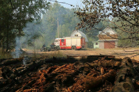 Эвакуированным из-за рязанских пожаров жителям разрешили вернуться домой