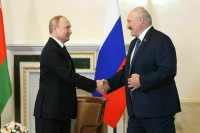 Путин тепло поздравил Лукашенко с днем рождения