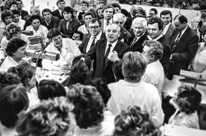 7 мая 1990 года. Встреча с рабочими Второго Московского часового завода