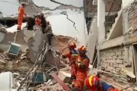 В Китае ликвидируют последствия землетрясения