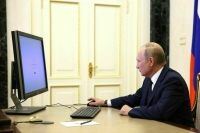 Путин дистанционно проголосовал на выборах муниципальных депутатов Москвы
