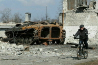 В Горловке мирный житель подорвался на мине «Лепесток»