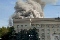 Украинские войска нанесли ракетный удар по центру Херсона