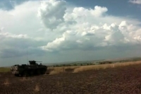 Минобороны опубликовало видео боя российского БТР-82А и американского М113