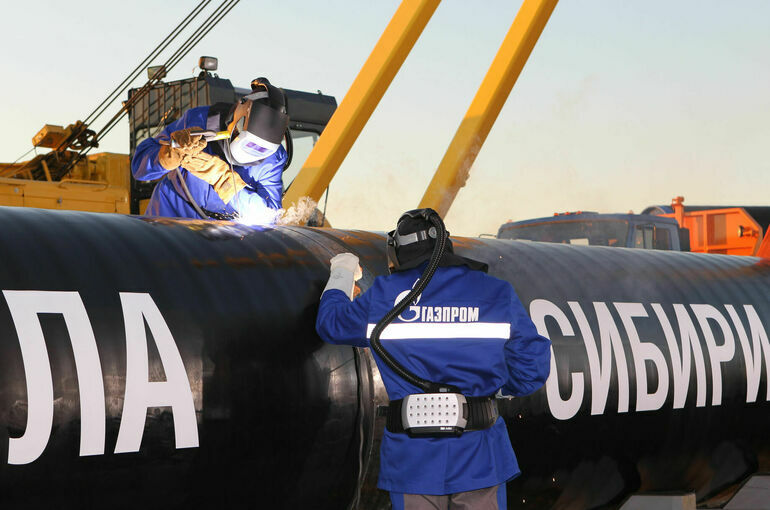 Поставки газа по «Силе Сибири» из РФ в Китай приостановят на 22-29 сентября