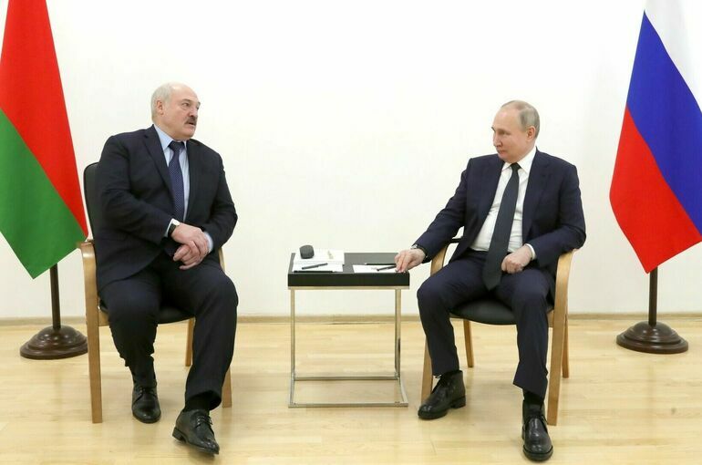 Путин и Лукашенко проводят встречу в Сочи