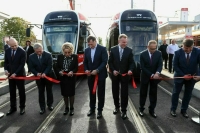 Матвиенко запустила два новых трамвайных маршрута в Таганроге