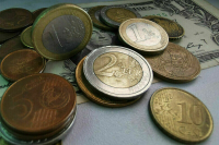 Курс евро опустился ниже 52 рублей 
