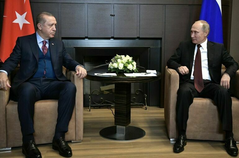 В Астане проходят переговоры Путина и Эрдогана