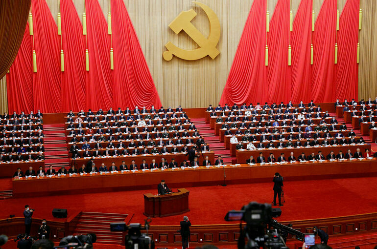 В Пекине открылся 20-й Съезд Коммунистической партии Китая