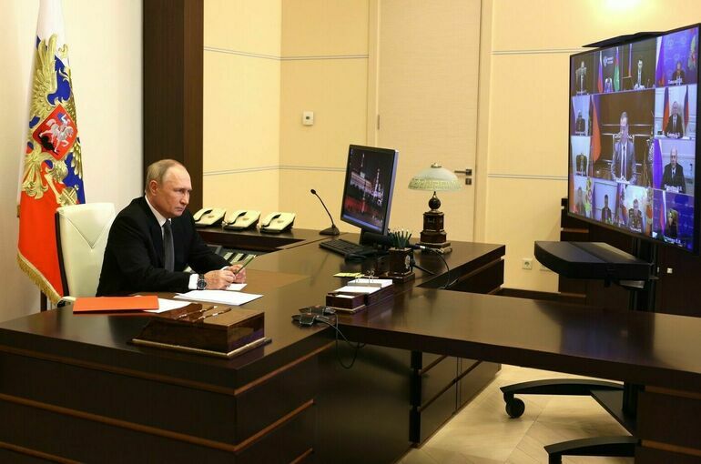 Путин 26 октября проведет оперативное совещание Совбеза