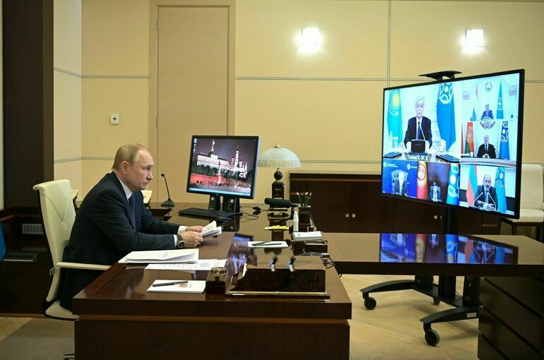 Путин примет участие в сессии Совета коллективной безопасности ОДКБ