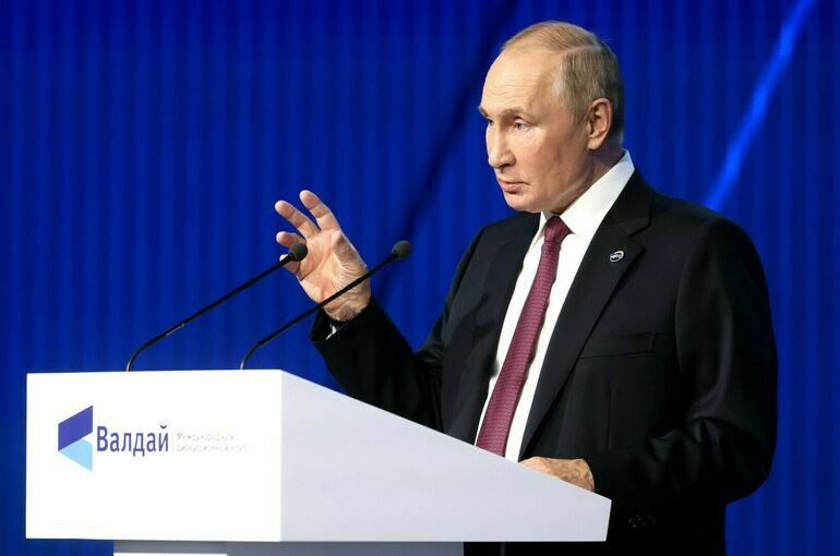 Путин напомнил о готовности России к переговорам с Украиной
